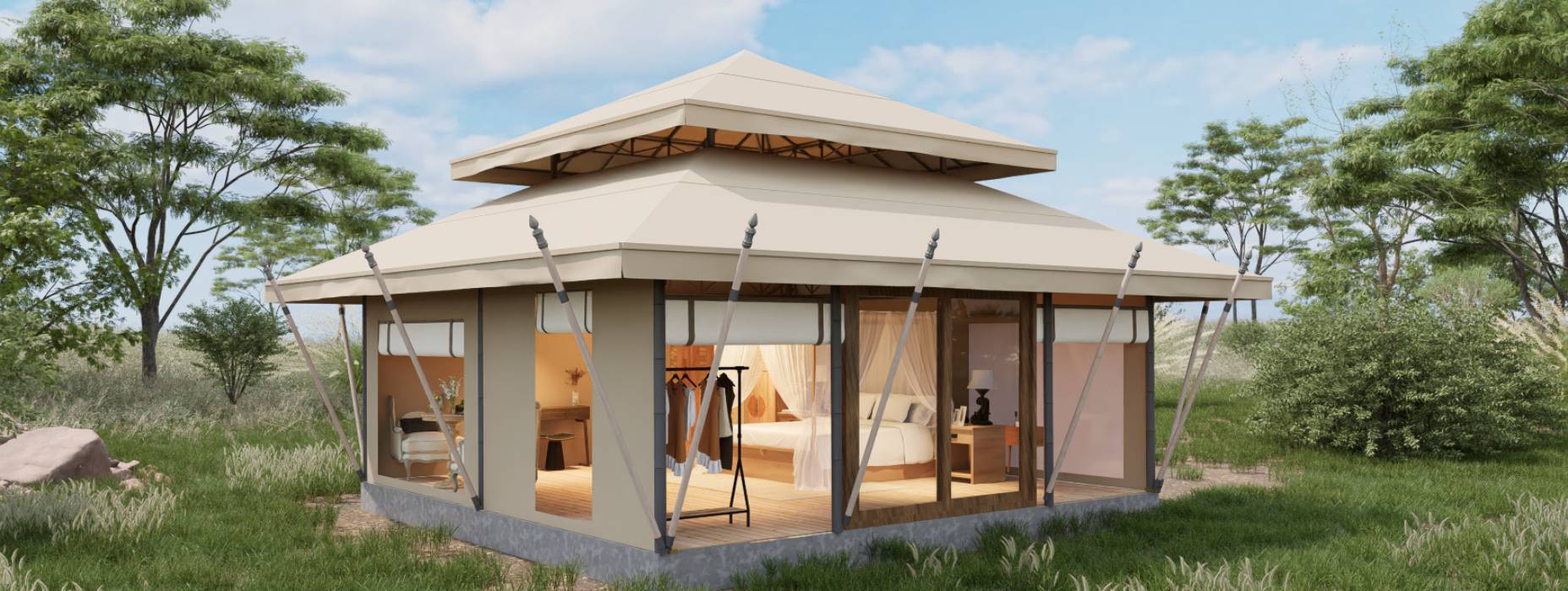 集美区户外野奢帐篷